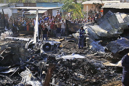 Light plane crashes in Venezuela, killing six