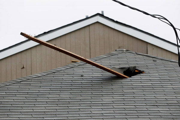 Tornado sweeps through Texas
