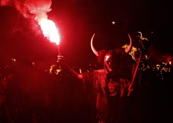 Bonfire night celebrations in England
