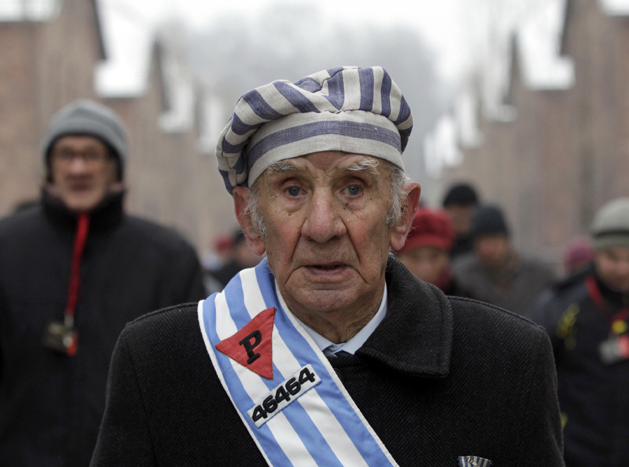 Auschwitz survivors mark Int'l Holocaust Remembrance Day