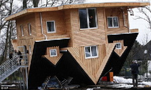 Museum of 'House upside down' opens in Saint Petersburg