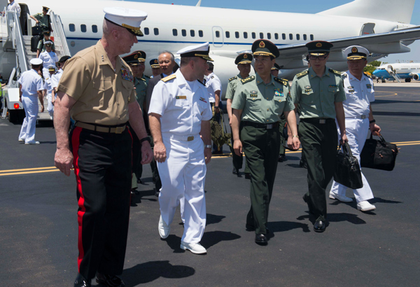PLA chief pays visit to US