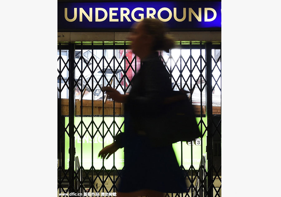 Londoners struggle to work amid tube strike