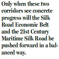 Xi's trip advances key economic corridors