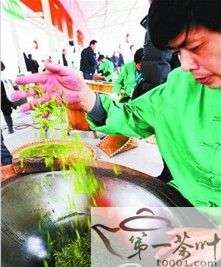 杭州評(píng)定西湖龍井手工炒制傳承大師