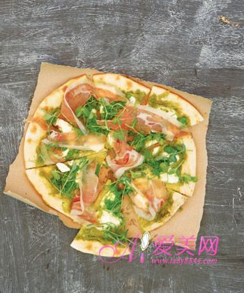 美味氧氣減肥食譜:番茄菠菜披薩