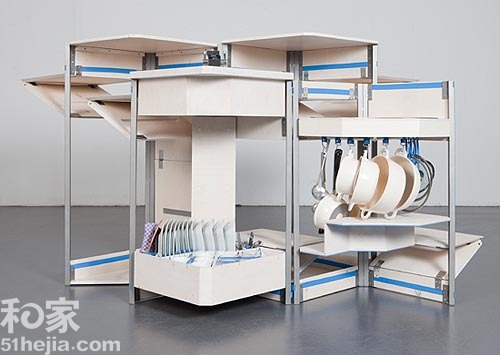 10款實用整體櫥柜 打造1平米小廚房