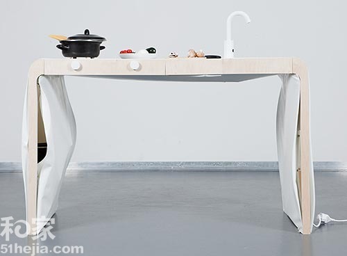 10款實(shí)用整體櫥柜 打造1平米小廚房