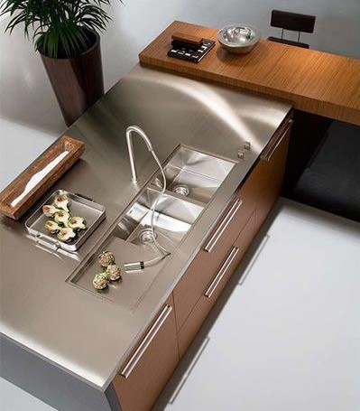 品味時尚生活 酒吧式裝混搭整體廚房