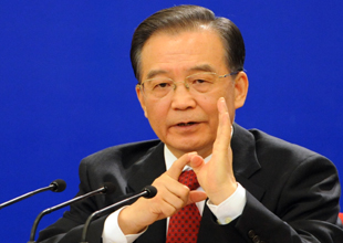 溫總理答記者問(wèn)