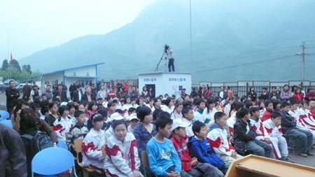 地震一周年：回訪四川德陽紅白中心小學（組圖）