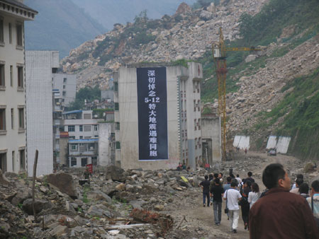 震撼！地震一周年前夕訪問北川老縣城（組圖）
