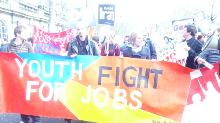 倫敦峰會在即 人們舉行大規模示威活動