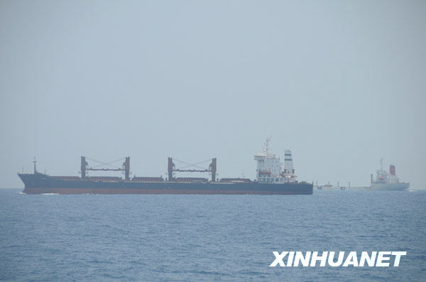 中國海軍首批護航編隊執(zhí)行最后一批單獨護航任務(wù)