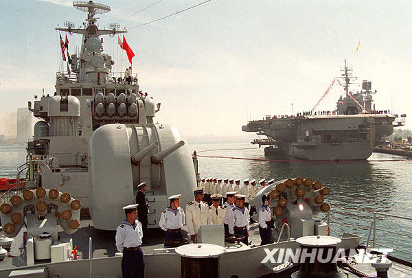 駛向深藍——人民海軍重要出訪回顧[組圖]