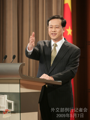 2009年5月7日外交部發(fā)言人馬朝旭舉行例行記者會(huì)