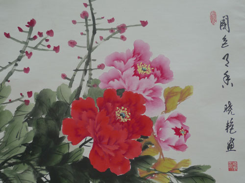 藝術(shù)在民間 走入農(nóng)民牡丹畫創(chuàng)作第一村[組圖]