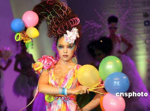 2010中國發型化妝潮流趨勢在京發布[組圖]