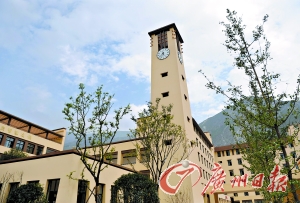 汶川建起“超五星”小學(xué) 能抗八級以上地震