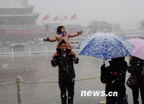 北京受降雪影響部分航班延誤 已啟動應急預案