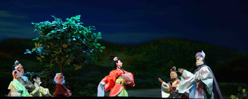 海峽兩岸木偶藝術(shù)團(tuán)同臺(tái)獻(xiàn)藝(組圖)