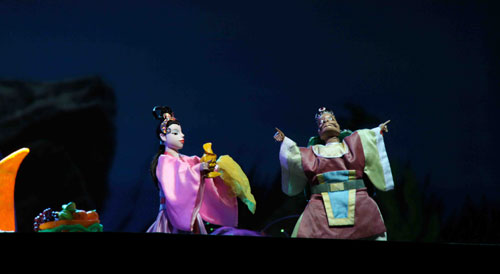 海峽兩岸木偶藝術(shù)團(tuán)同臺(tái)獻(xiàn)藝(組圖)